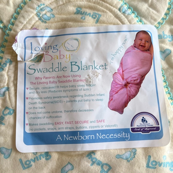 Loving Baby Swaddle Blanket (NWT) - Picture 3 of 6